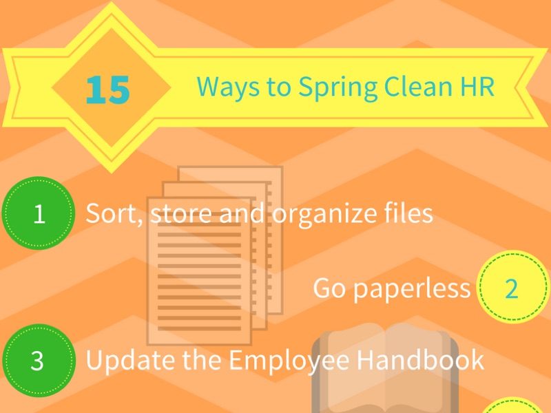 15 Spring Cleaning Steps for the HR Department