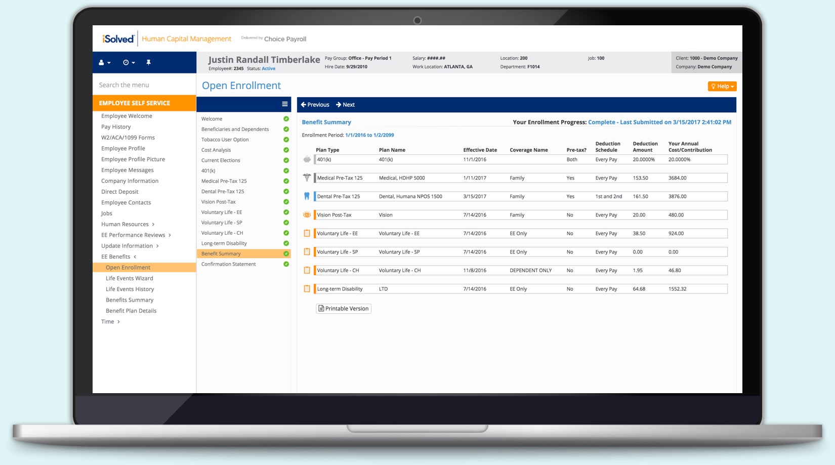 Simplified Benefits Enrollment Platform | Thread HCM