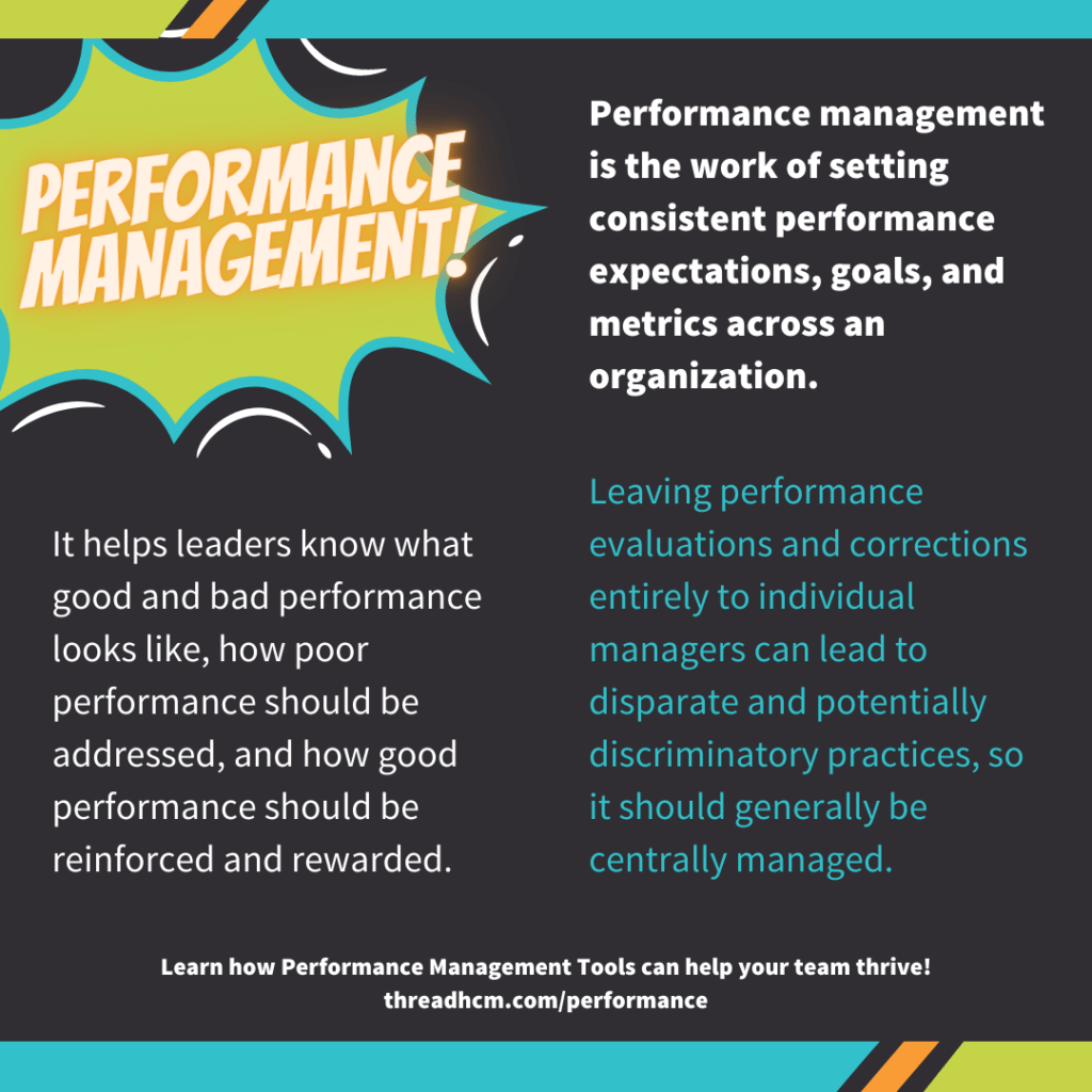 Performance management